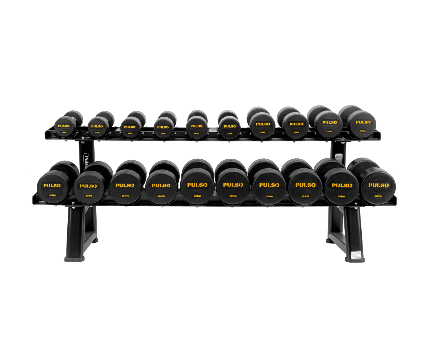 RDS02 Rubber Dumbbell Set